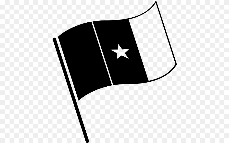 Morocco Flag Black And White, Gray Free Transparent Png