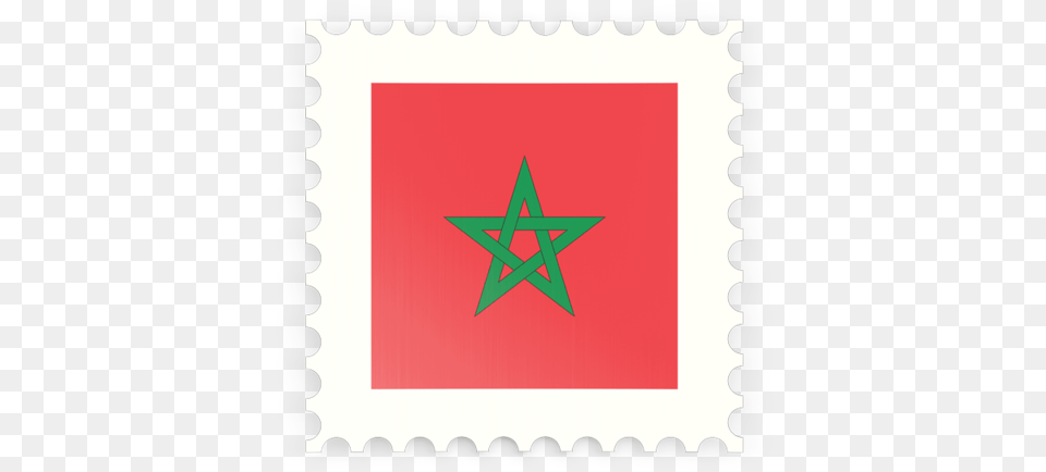 Morocco Post Stamp, Symbol, Postage Stamp, Star Symbol Free Transparent Png