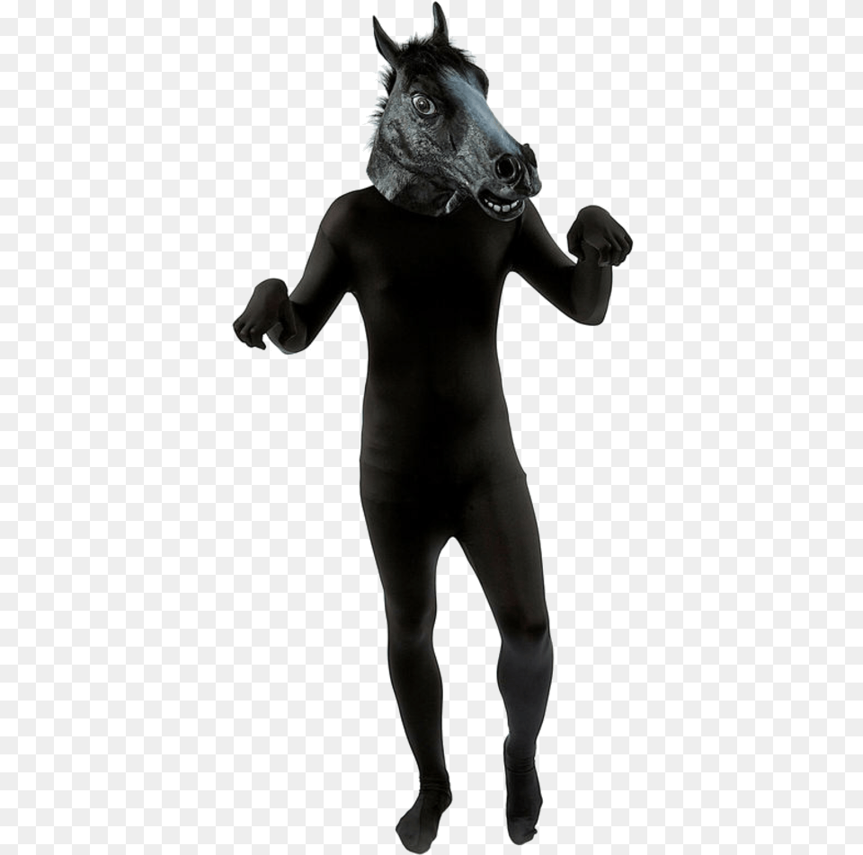 Morphsuit With Horse Head, Baby, Person, Silhouette Png Image