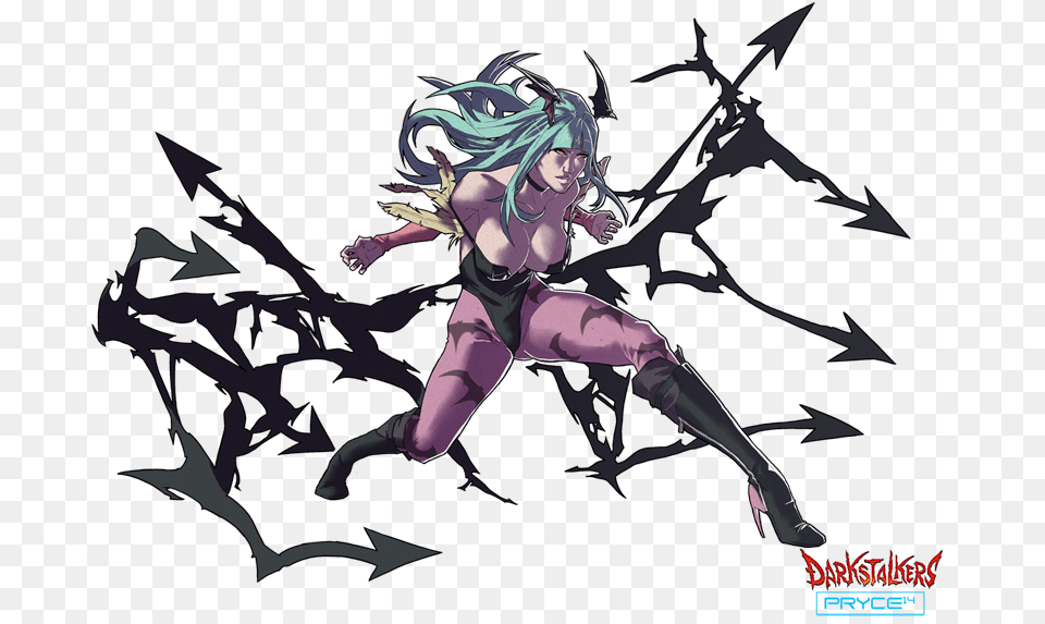 Morrigan Aensland Needs New Sprites, Book, Comics, Publication, Adult Free Png Download