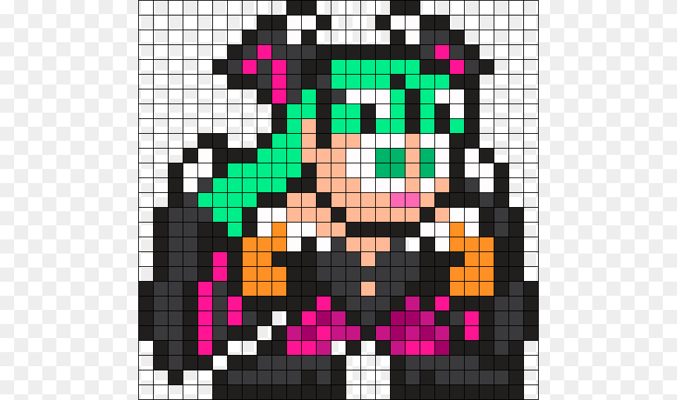 Morrigan Perler Bead Pattern Bead Sprite Daymark Acr P3632 Guest Check Board1, Chess, Game Free Png Download