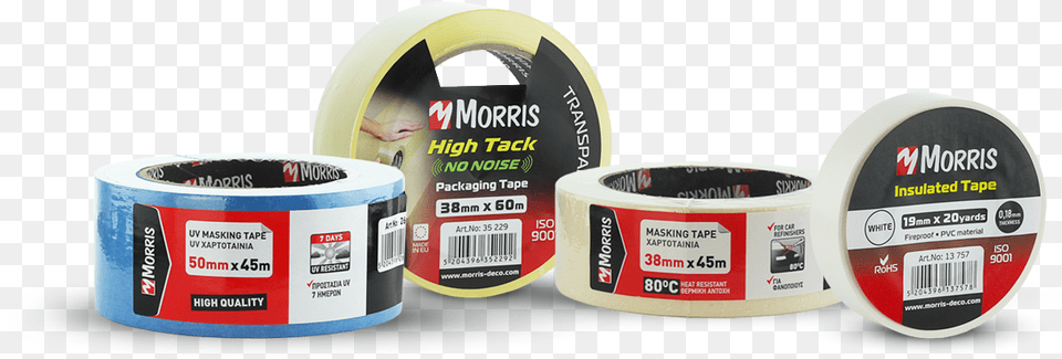 Morris Masking Tape Duct Tape And Other Tapes Label, Can, Tin Free Png