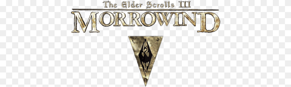 Morrowind Logo Games Logonoidcom Elder Scrolls Iii Morrowind Logo Free Transparent Png