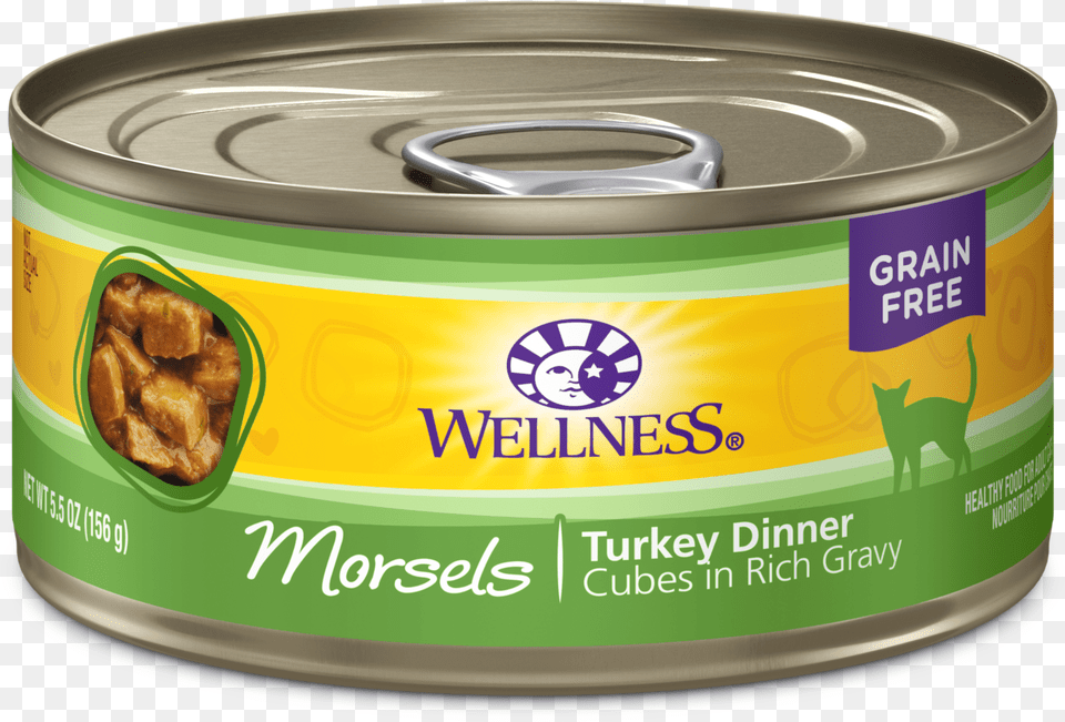 Morsels Turkey Wellness Minced Turkey Entree, Aluminium, Can, Canned Goods, Food Free Png Download