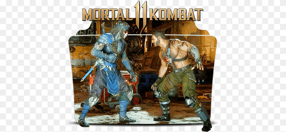 Mortal Kombat 2019 Folder Icon Fighting Game Military Characters, Adult, Male, Man, Person Free Png Download