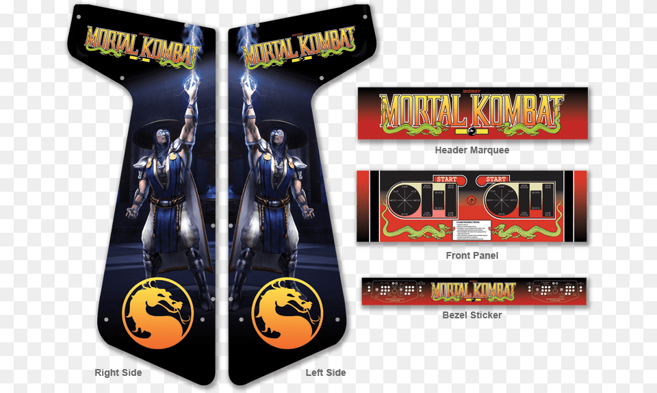 Mortal Kombat Arcade Machine Art, Adult, Female, Male, Man Png