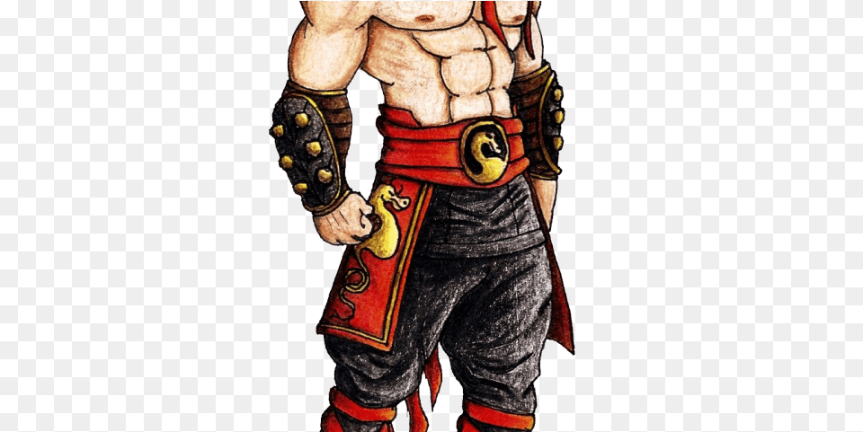 Mortal Kombat Clipart Liu Kang Liu Kang Mortal Kombat Cartoon, Adult, Male, Man, Person Png