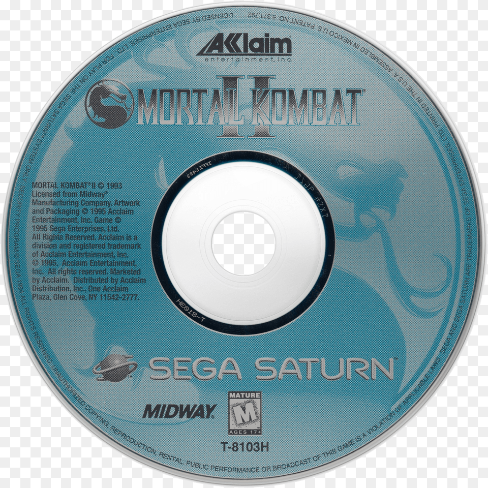 Mortal Kombat Ii Details Launchbox Games Database Optical Disc, Disk, Dvd Free Png Download