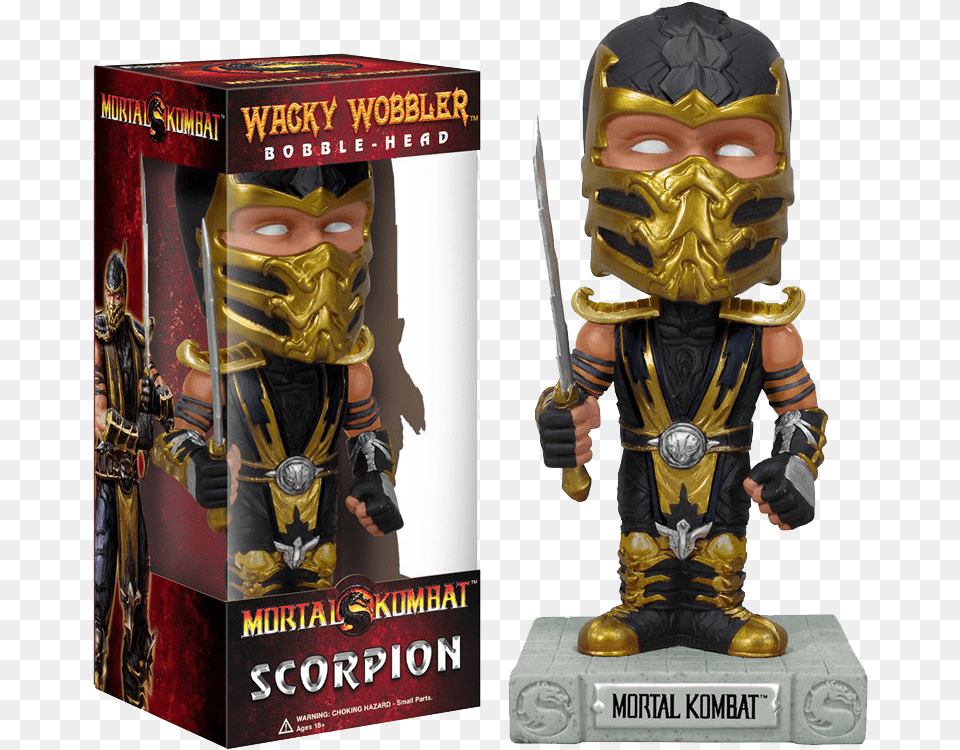 Mortal Kombat Scorpion Funko Pop, Symbol, Emblem, Adult, Wedding Png Image