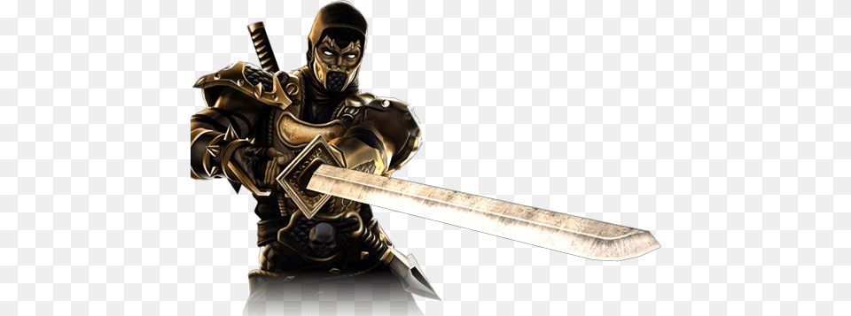 Mortal Kombat Scorpion Picture Scorpion Mortal Kombat Render, Sword, Weapon, Blade, Dagger Free Png