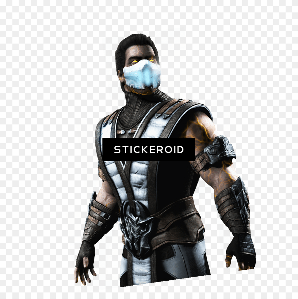 Mortal Kombat Sub Zero, Adult, Male, Man, Person Free Png