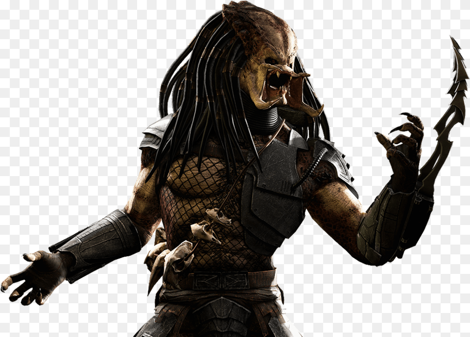 Mortal Kombat X Predator Sound Mod For Avp Alien Vs Predator, Adult, Male, Man, Person Free Png
