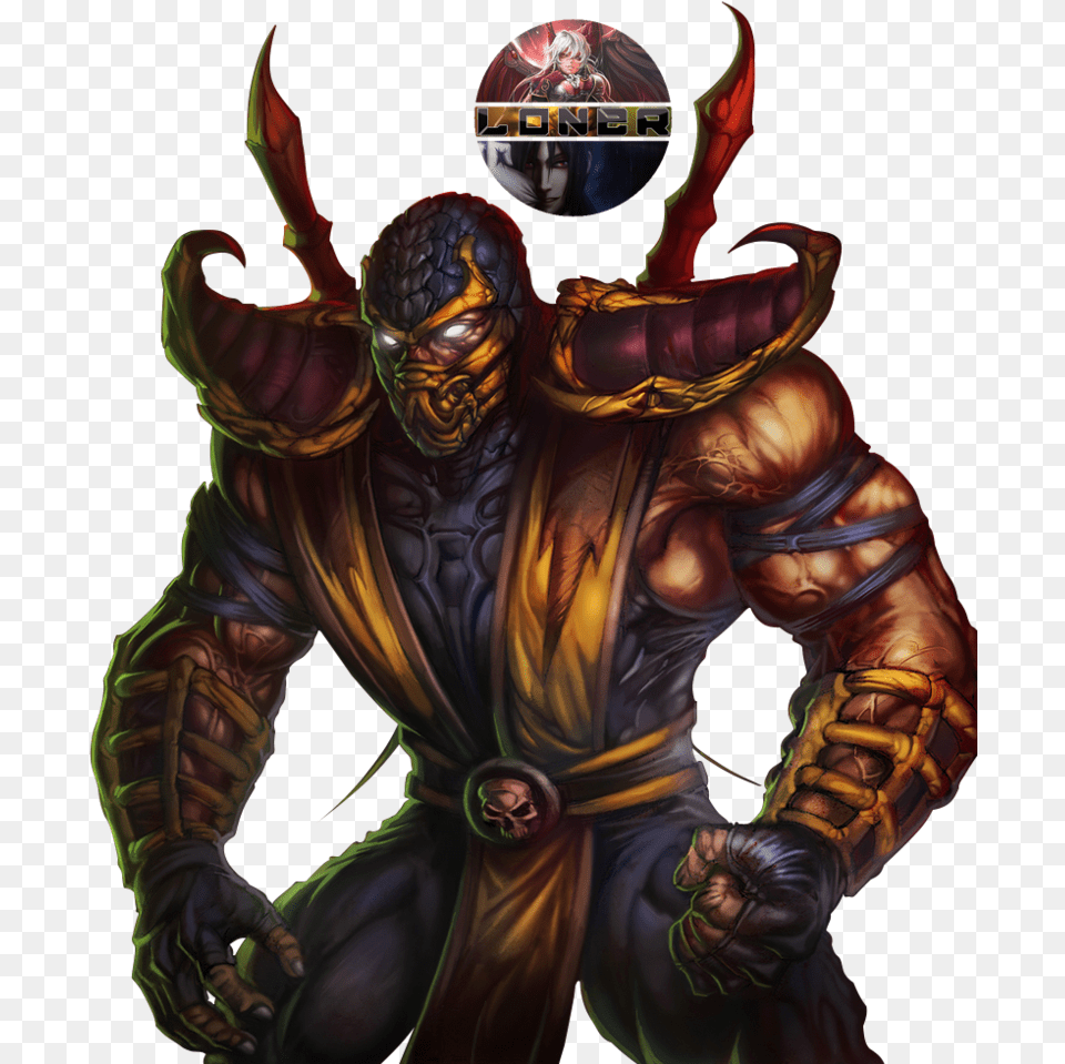 Mortal Kombat X Scorpion Mortal Kombat Mk Scorpion Fan Art, Adult, Male, Man, Person Free Transparent Png