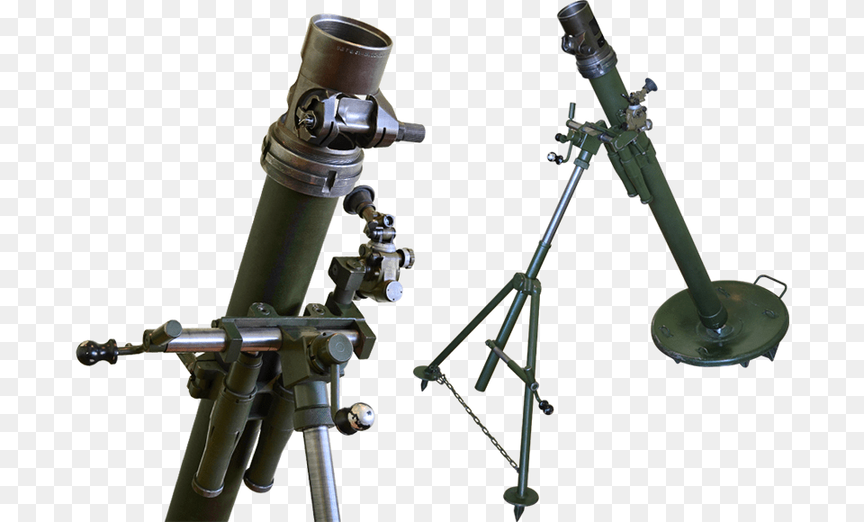 Mortar, Tripod, Cannon, Weapon, Person Free Transparent Png