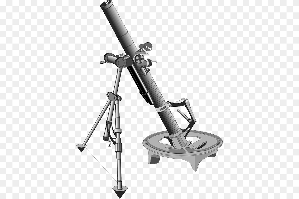 Mortar, Cannon, Weapon, Device, Grass Png Image