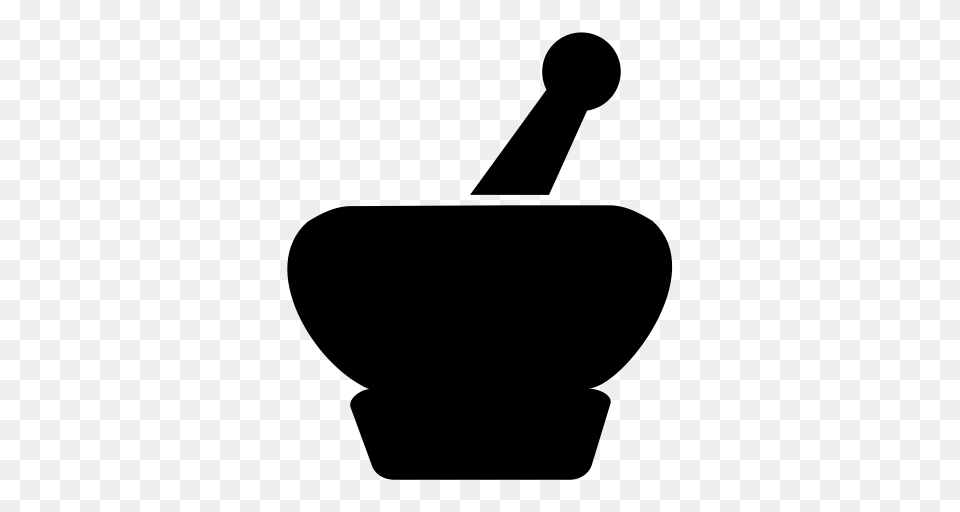 Mortar And Pestle Icons Download Free And Vector Icons, Gray Png Image