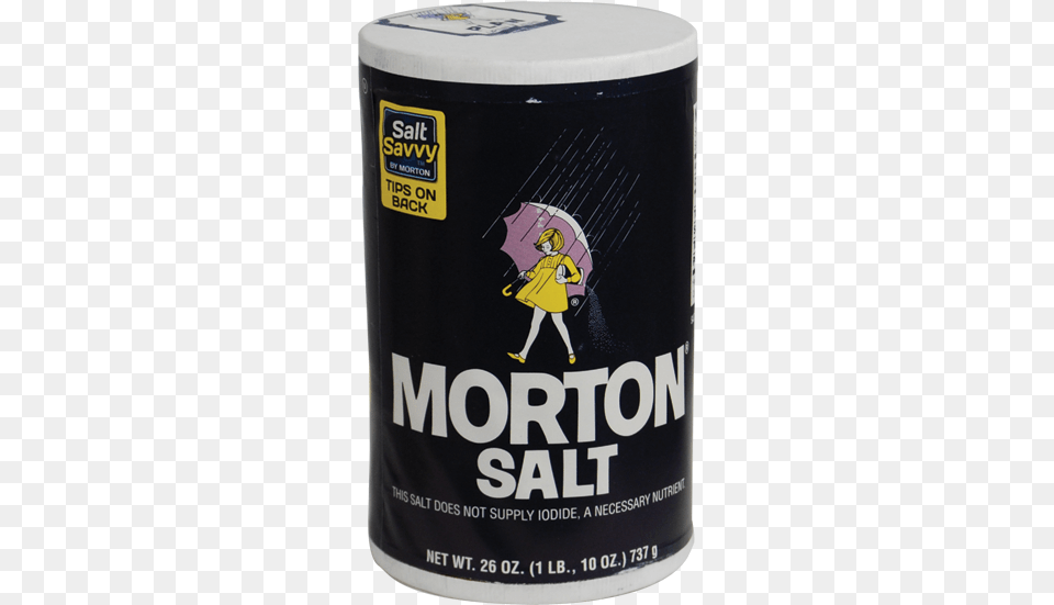Morton Salt, Paper, Person, Can, Tin Free Png Download