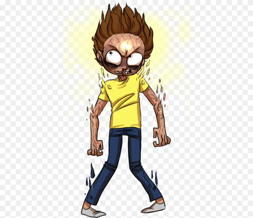 Mortys Rick And Morty Plant Morty Pocket Mortys, Book, Comics, Publication, Adult Png