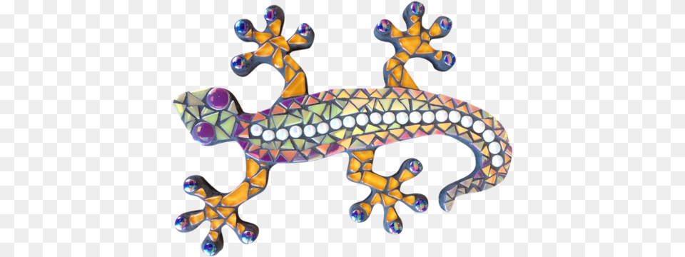 Mosaic Gecko Project Kit Lizard Mosaic, Animal, Reptile, Amphibian, Salamander Free Png Download