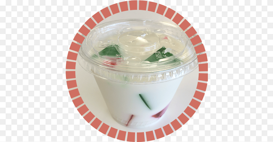 Mosaic Jello Cups Mosaic Jello In A Cup, Dessert, Food, Yogurt, Cream Free Transparent Png