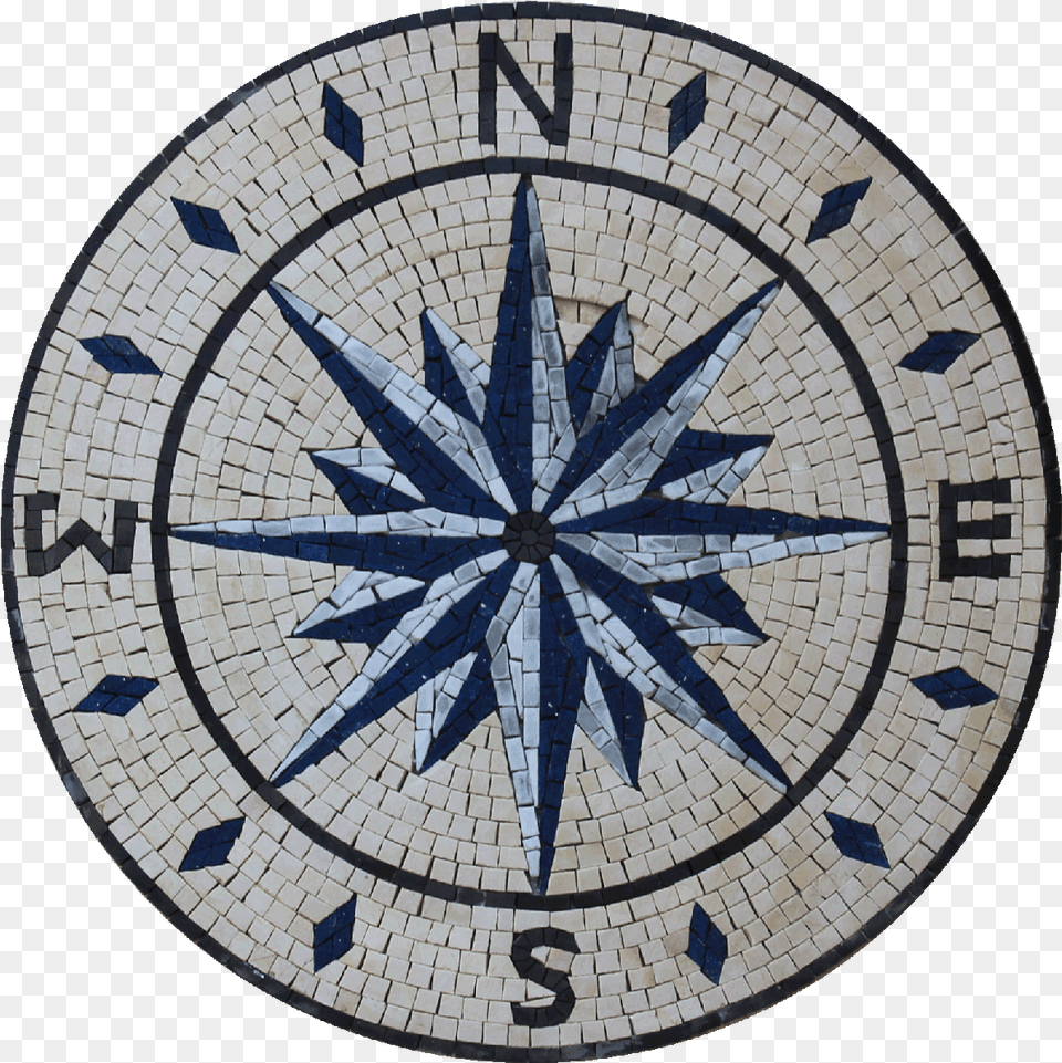 Mosaics Compass Free Png