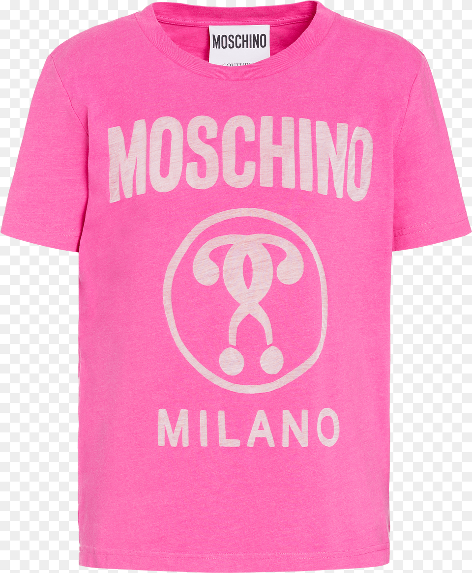 Moschino Milano Black Tshirt Png