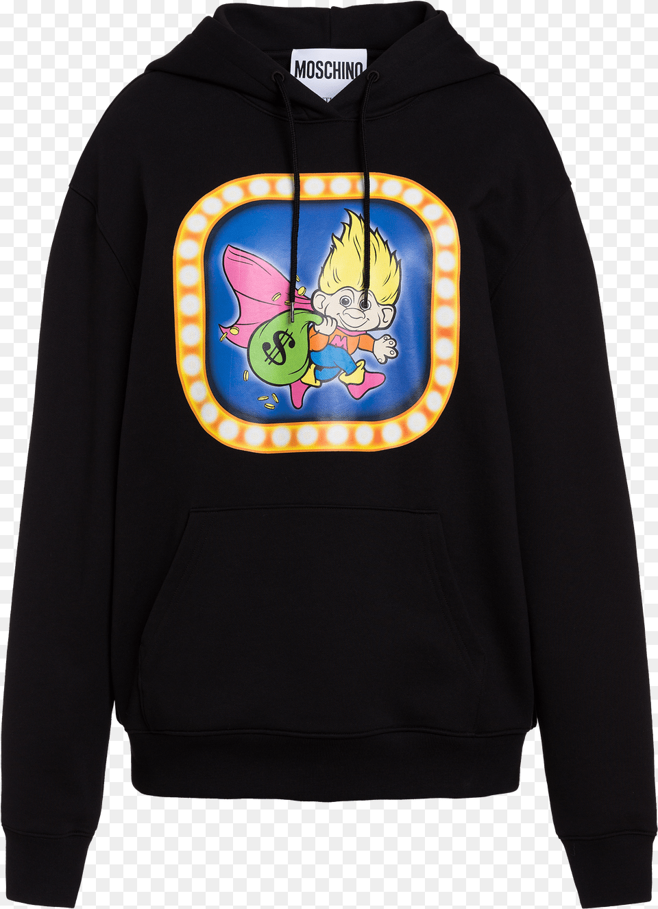 Moschino Sweatshirt Troll Free Png Download