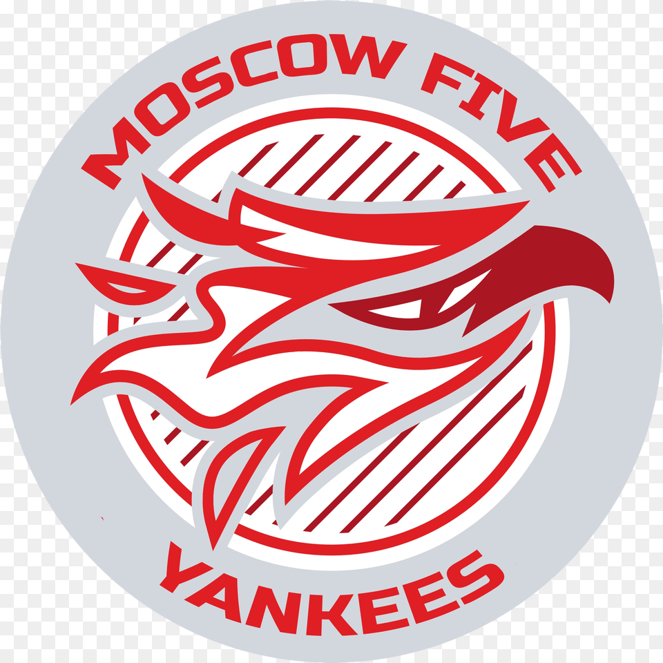 Moscow Five Yankees Team Overview Circle, Logo, Sticker, Emblem, Symbol Free Png Download