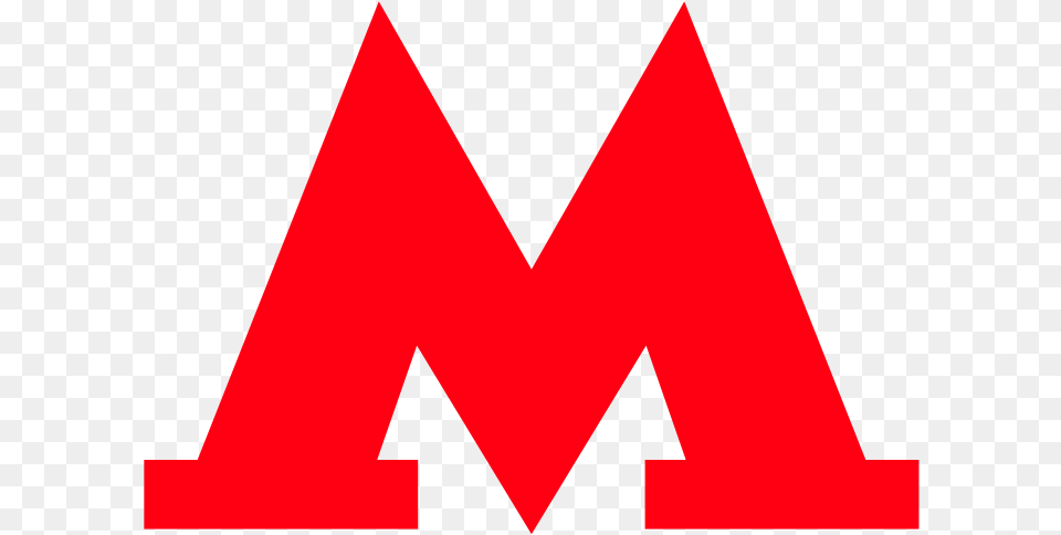 Moscow Metro Logo Moscow Metro, Triangle Free Png