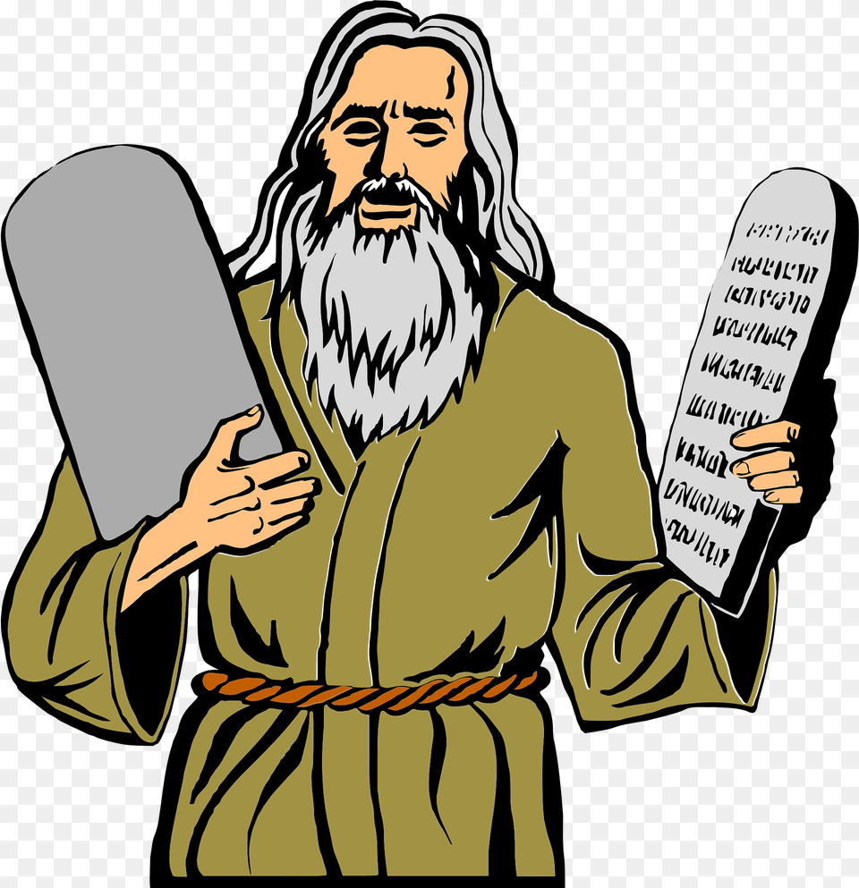 Moses Clipart, Adult, Person, Man, Male Png