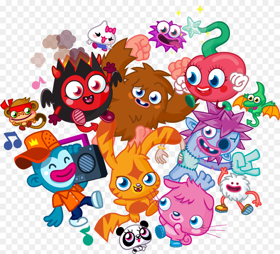 Moshi Monsters, Art, Graphics Free Png Download