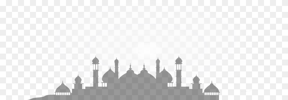 Mosque, Architecture, Building, Dome, Silhouette Png Image