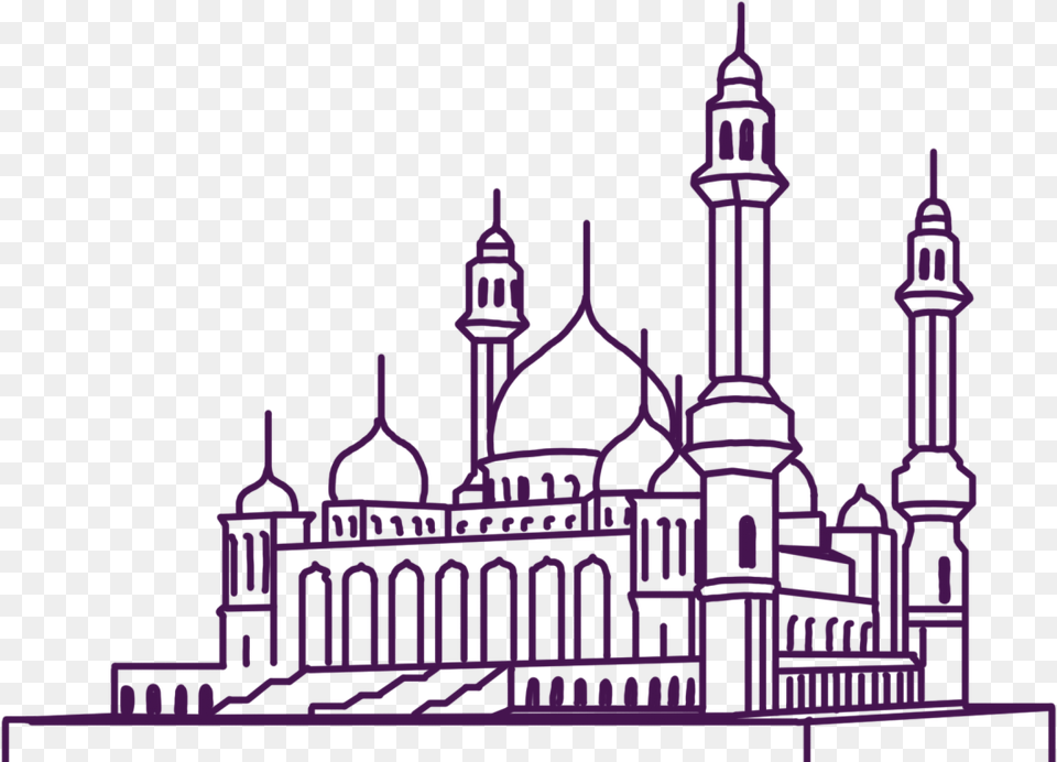 Mosque, Architecture, Building, Dome, Spire Free Png