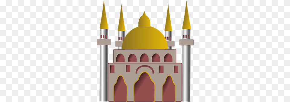 Mosque Architecture, Building, Dome Free Png
