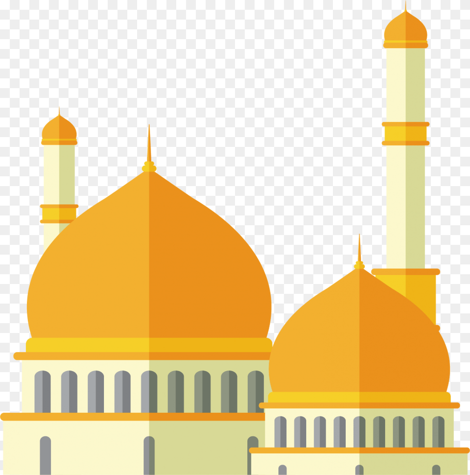 Mosque, Architecture, Building, Dome, Bulldozer Free Png Download