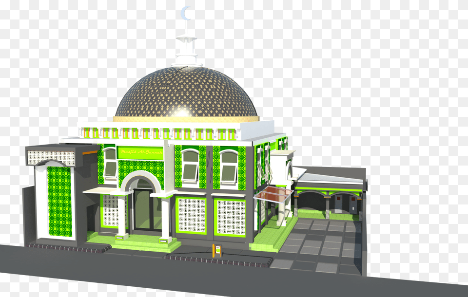 Mosque, Architecture, Building, Dome, Cad Diagram Free Png Download