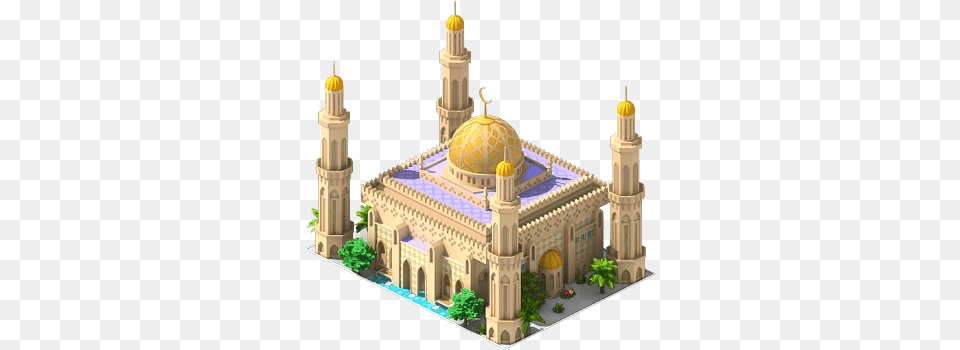 Mosque, Architecture, Building, Dome Png Image