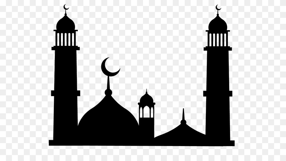 Mosque, Gray Png
