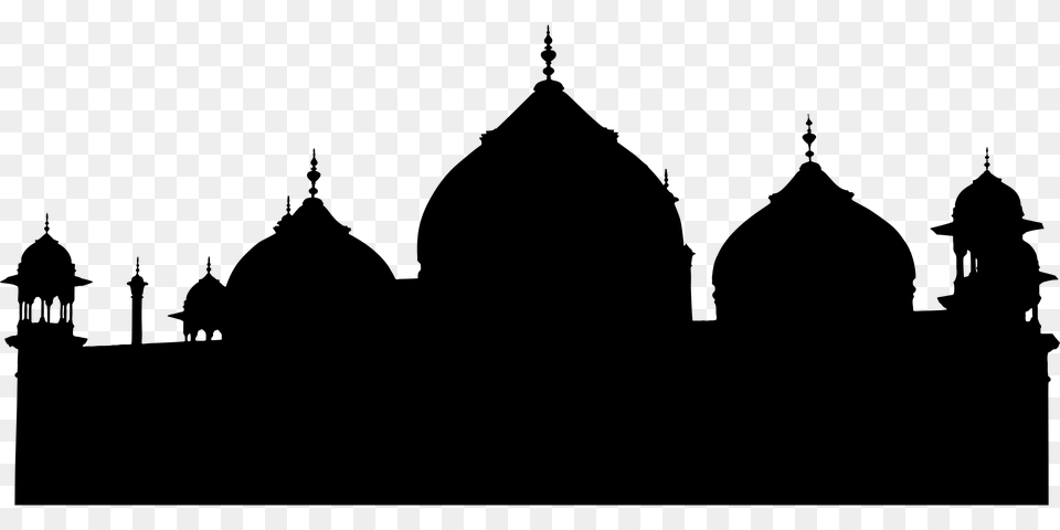 Mosque, Gray Free Transparent Png