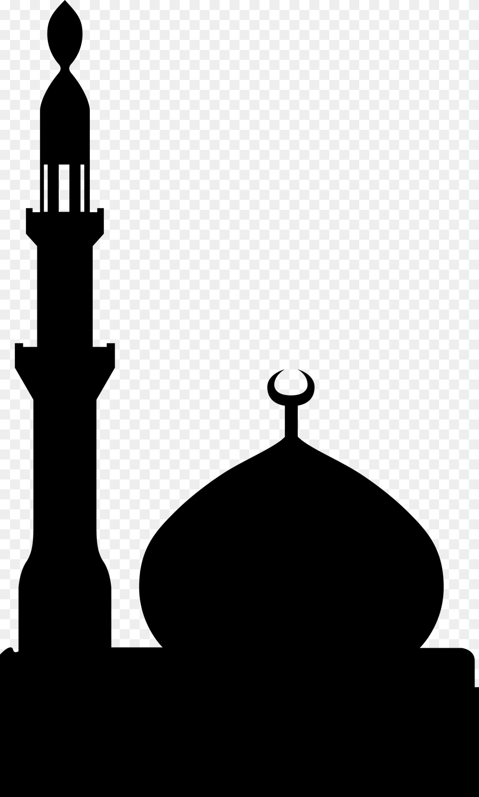 Mosque Background Mosque, Gray Free Png