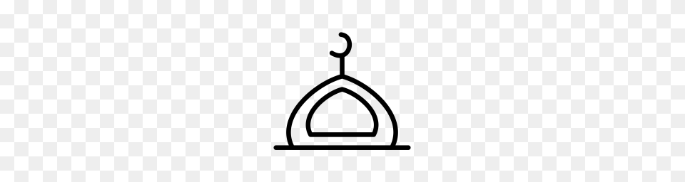 Mosque Belief Islam Islamic Muslim Religion Icon, Gray Free Png Download