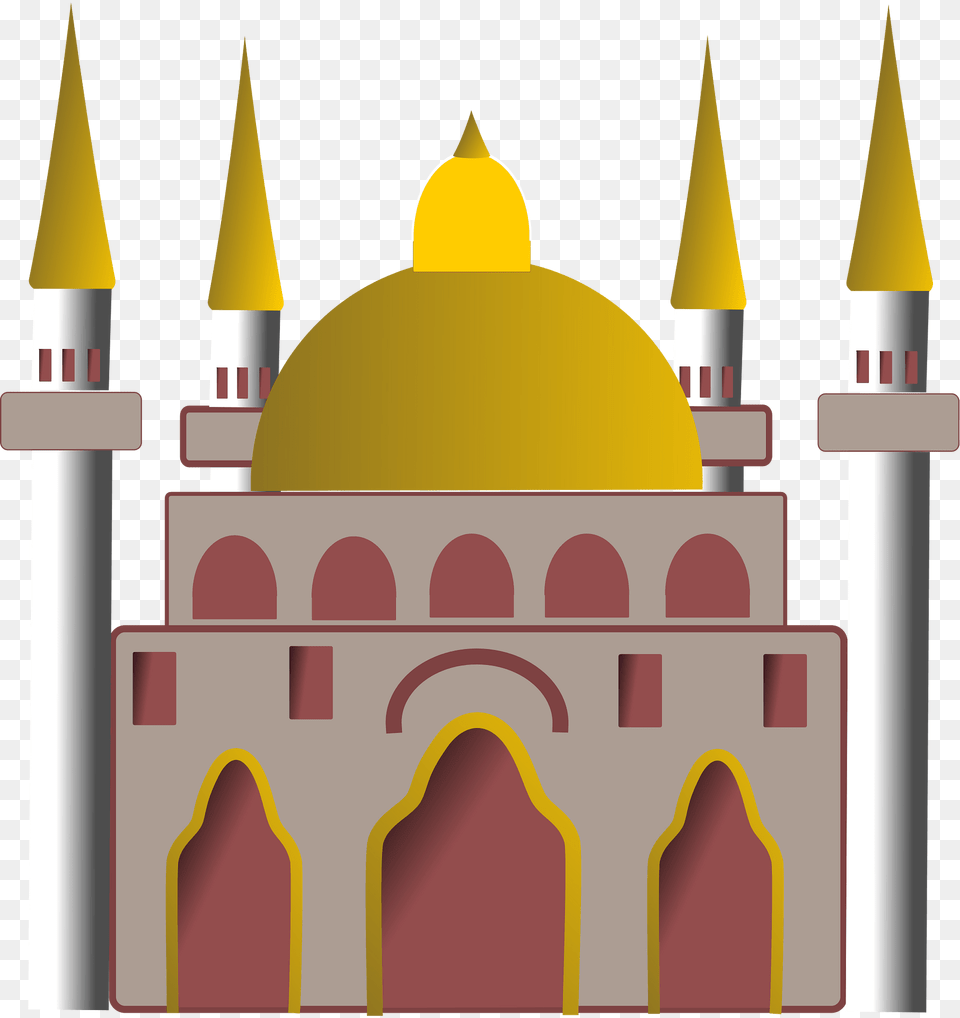 Mosque Clipart, Architecture, Building, Dome Free Png Download