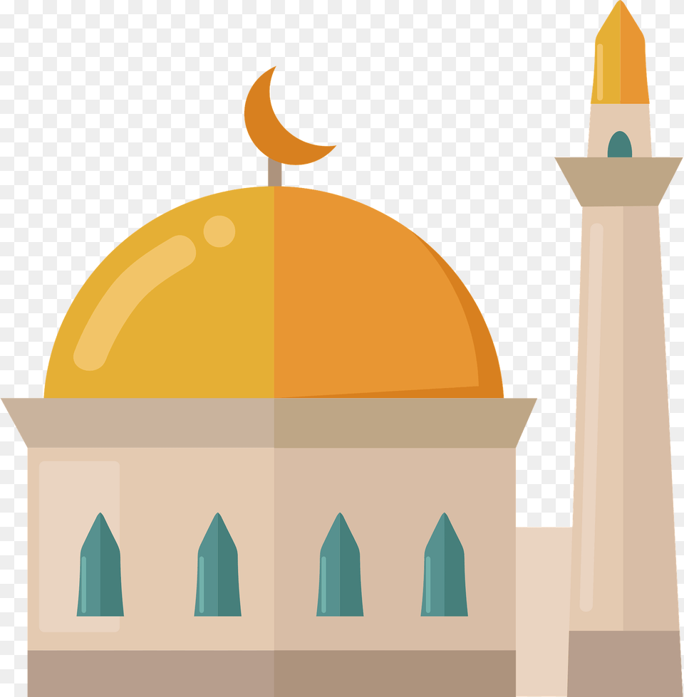 Mosque Clipart, Architecture, Building, Dome Free Transparent Png