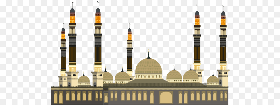 Mosque Clipart Temple Mosque, Architecture, Building, Dome Free Png