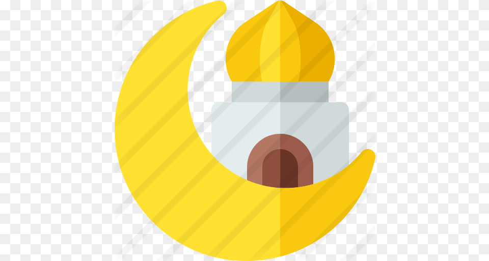 Mosque Free Monuments Icons Circle, Banana, Food, Fruit, Light Png Image