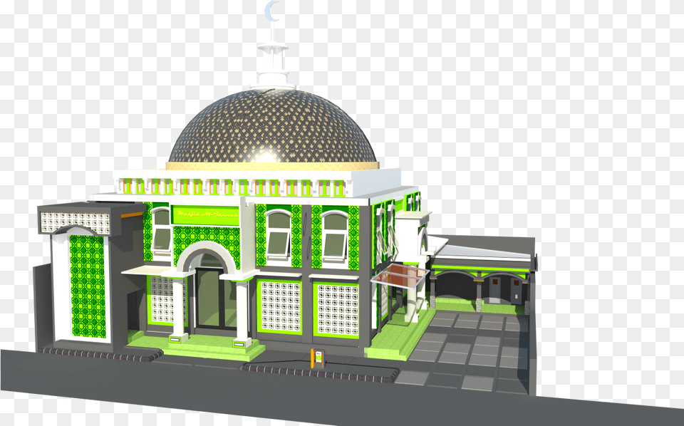 Mosque Gamabar Masjid, Architecture, Building, Dome, Cad Diagram Free Transparent Png