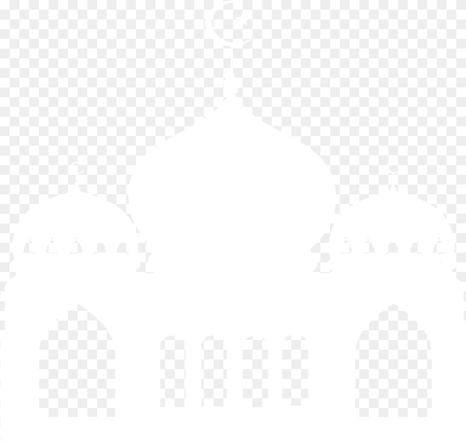 Mosque Icon White, Architecture, Building, Dome Free Png Download