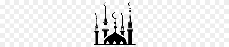 Mosque Icons Noun Project, Gray Png