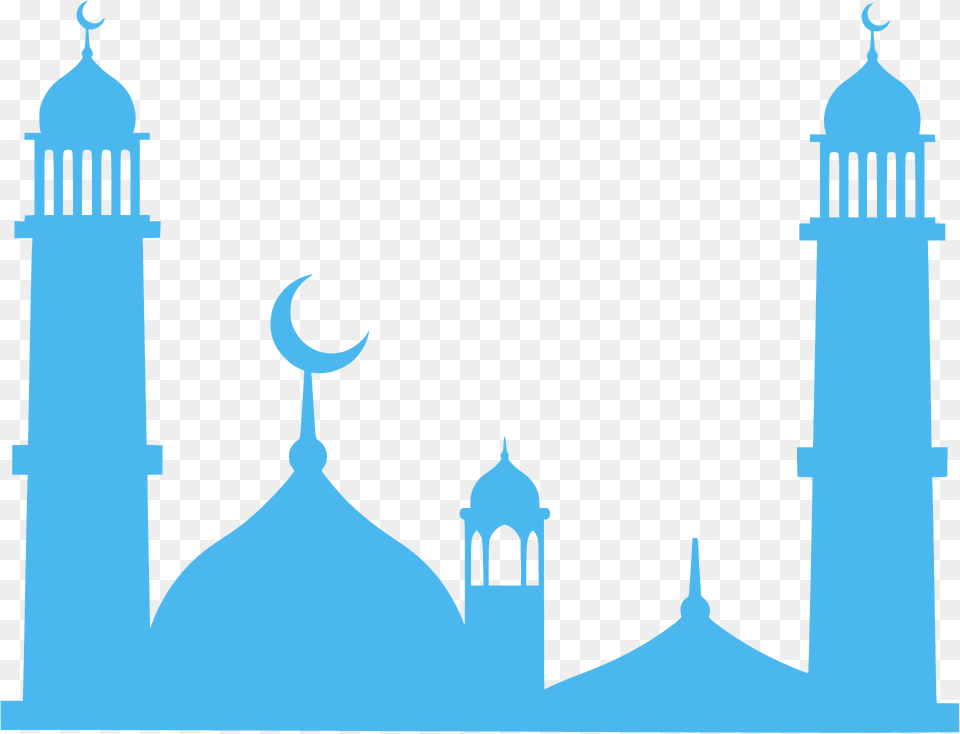 Mosque Silhouette, Architecture, Building, Dome, Spire Free Png