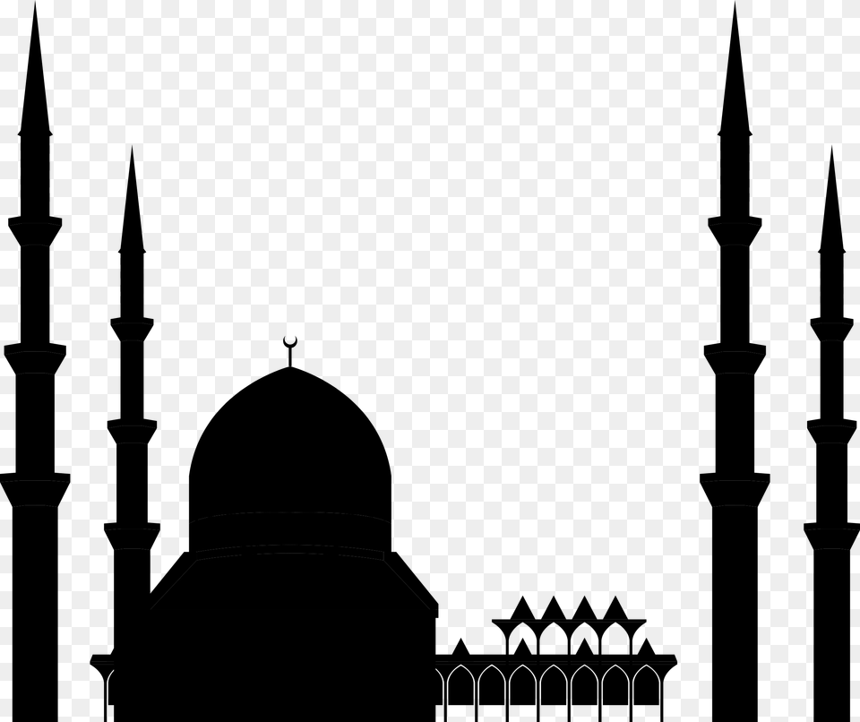 Mosque Silhouette Image Illustration Vector Graphics Portable Network Graphics, Gray Png
